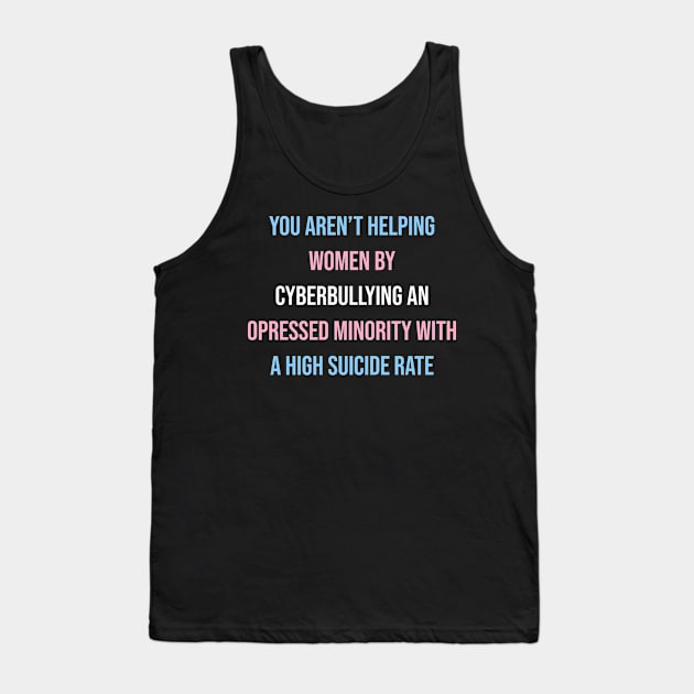 Trans Lives Matter Tank Top by n23tees